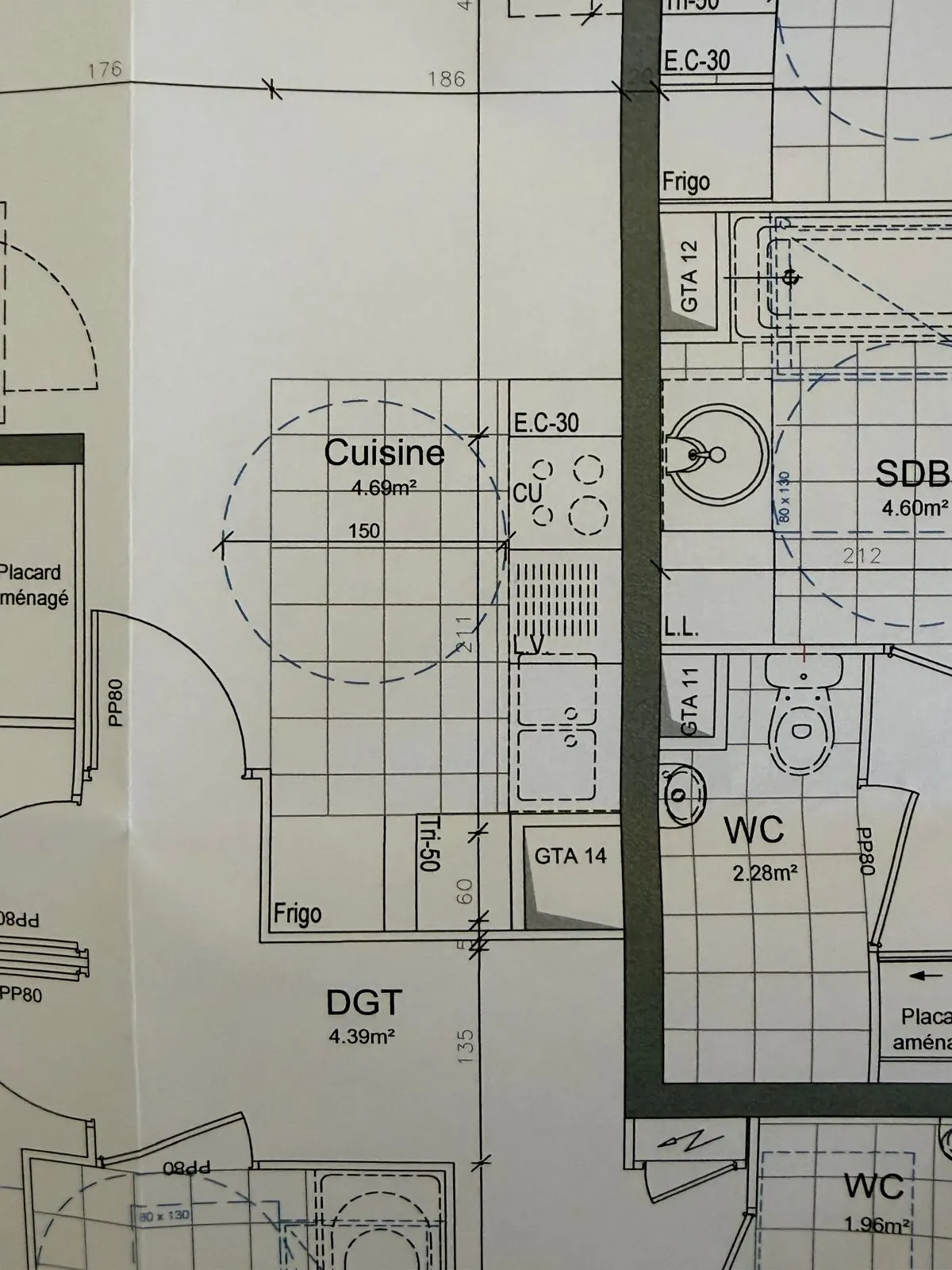 Le plan de l’architecte